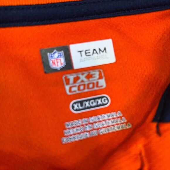 Denver Broncos Polo Shirt Size XL TX3 Cool Short Sleeve NFL Team Apperal Shirt - Picture 10 of 10